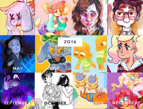 Here are my Art Summaries for 2016-2017! I forgot to post last years haha, I tried my best this year