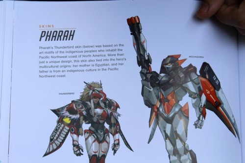 plutonian-taco: The Art of Overwatch: Fareeha “Pharah” AmariPhotos taken with: Canon Rebel T5 This isn’t all there is regarding this character in the artbook, of course, but here’s some of it as a little appetizer. Hope y’all are looking forward
