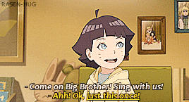 annalovesfiction:  ♡ NaruHina Month 2016: Karaoke. Singing with Mama!