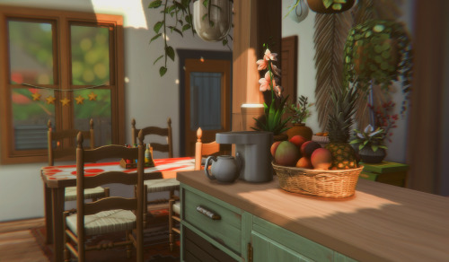 Ella's House In Sulani (lot By @alcearosea-sims | Ignore The Plate+cup On The Floor, She's Messy, Alright?!)
