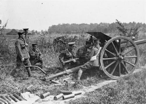 historicalfirearms: Somme Bombardment Begins On the 24th June 1916, the British Army began its large