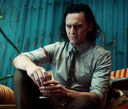 Tom Hiddleston as Loki in Loki | 1x05 Journey Into... : i'm with you til  the end of the line.