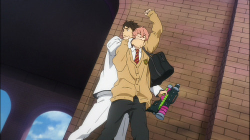 swimclubboys:  A wild Kisumi appears. And has no idea what “stealth volume” means 