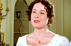 rosylipsandcheeks:  Pride &amp; Prejudice characters | Elizabeth Bennet  Adieu