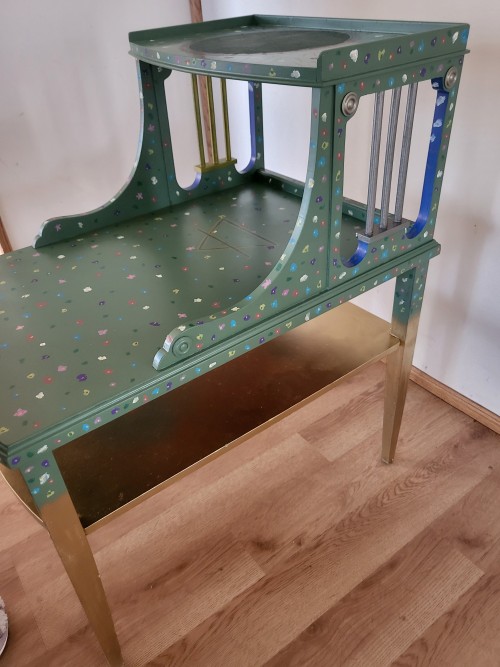 Almost Finished My Earth Table.