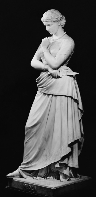 worldofmythology:Medea, by William Wetmore Story, at the Met
