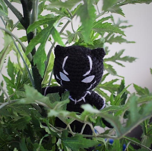 Classic Panther moving, hanging out in trees waiting for bad guys.I forgot some detailing on the hel