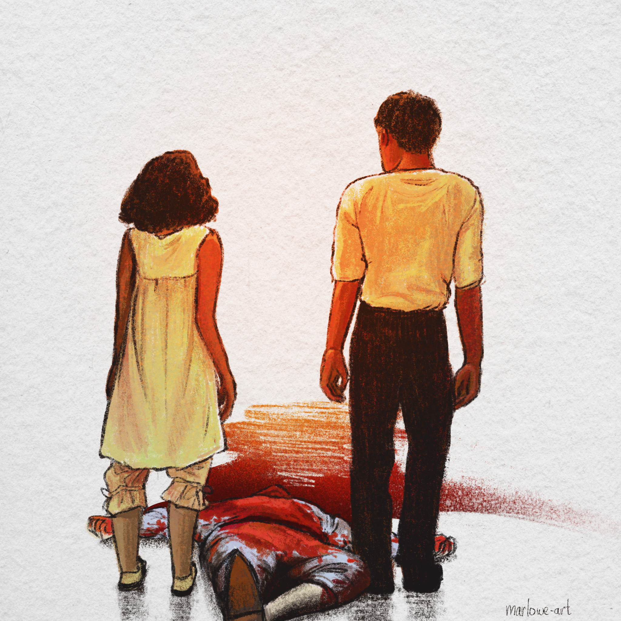 marlowe-art:found family :)