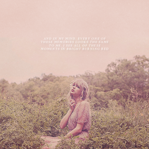 gotalktoyourfriends: Album Anniversaries: RED (October 22nd 2012) My experiences in love have taught