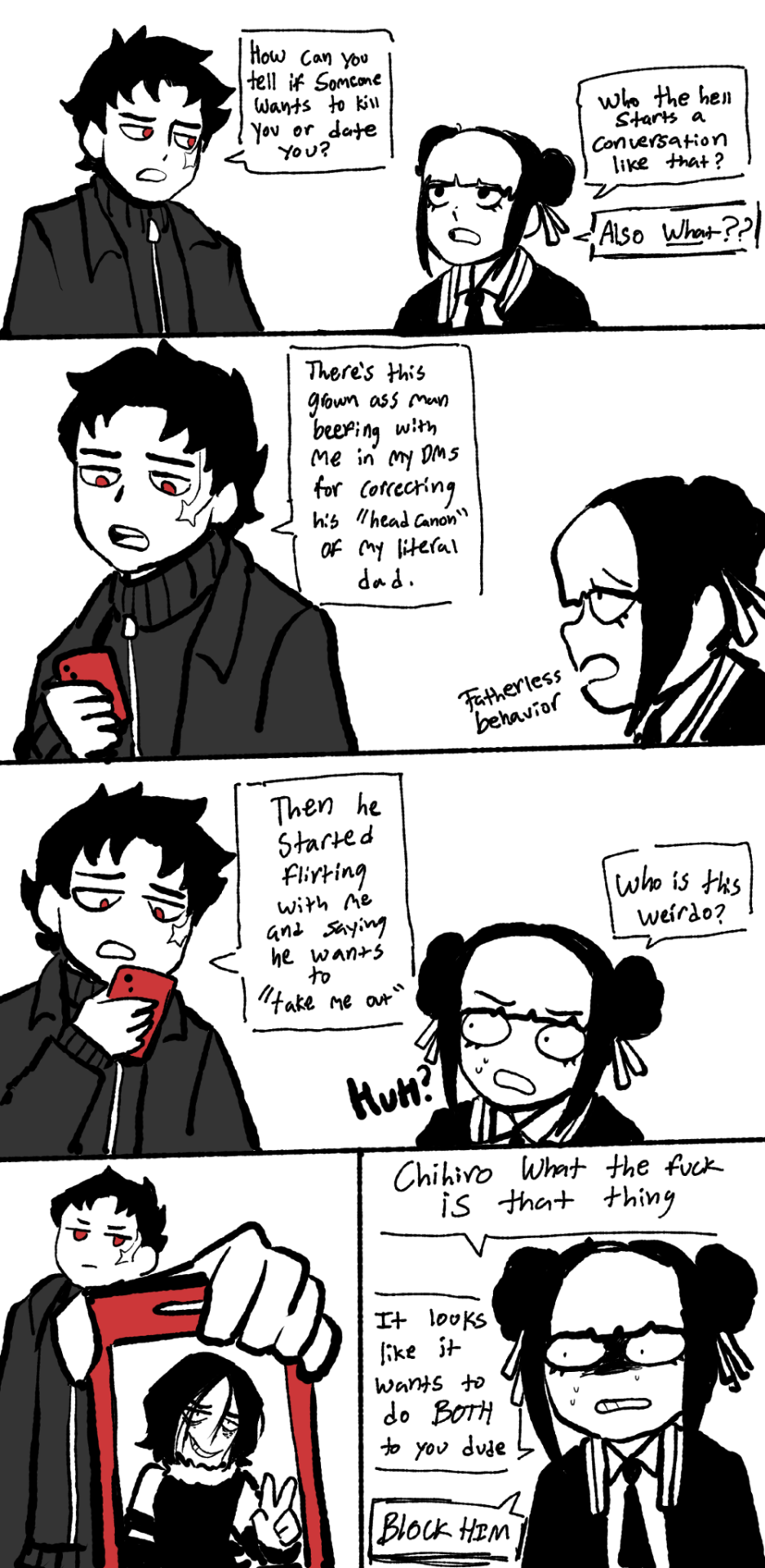 Please Accept This Humble And Silly Doodle Of Why I Think Sojohiro Is Incredibly Funny To Me In A Normal