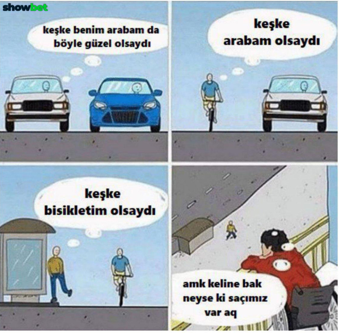 showbet keşke benim arabam...