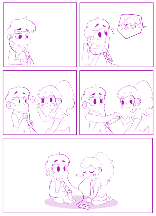 starydraws:  Do you know that moment when the right person comes at the right time?