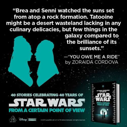 clubjade:Star Wars: From a Certain Point of View reveals | 40th Anniversary short story anthology | 