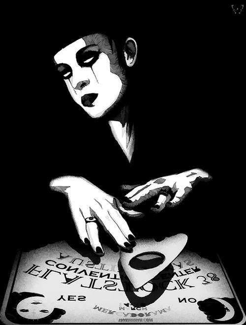 whitesoulblackheart:  The Oracle … “Life can only be understood backwards; but it must be lived forwards.” - Søren Kierkegaard (Please leave quote … Ƹ̴Ӂ̴Ʒ)