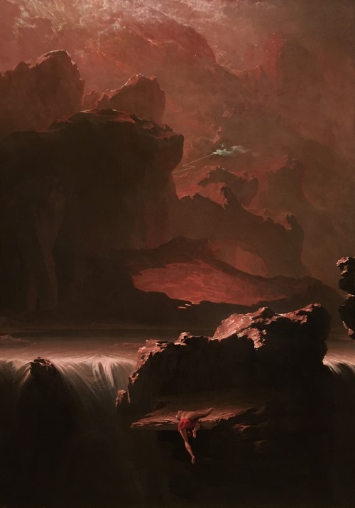 Sadak in Search of the Waters of Oblivion (1812) by John Martin, Oil on Canvas