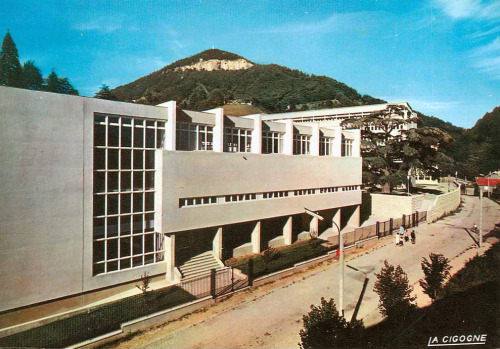 retrogeographie:Voiron (Isère), lycée Edouard Herriot.