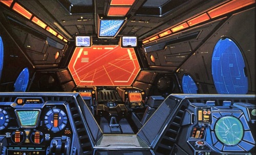 70sscifiart:  Control panel
