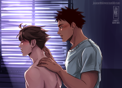jeannetteleven:  Pic for my friend @moami based on her awesome fanfic. Read it! Keep reading 