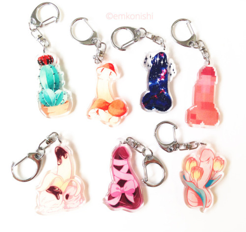emkonishi: I’m reordering peen charms and all designs are now up for preorder in my store! I don’t h