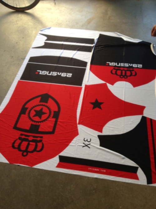 Kits on press. BOOM!