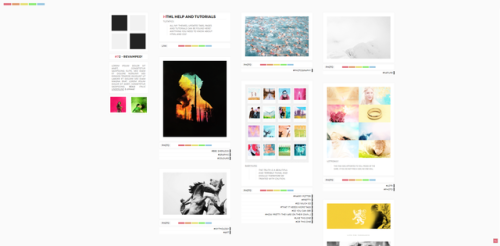 THEME #72 REVAMPED!! ··· PREVIEW | CODE | CREATOR + MORESpecifics: 2 Sidebar Images (60px x 6ßpx), 7