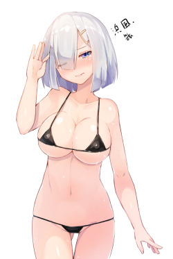 hamakaze (kantai collection) drawn by meth