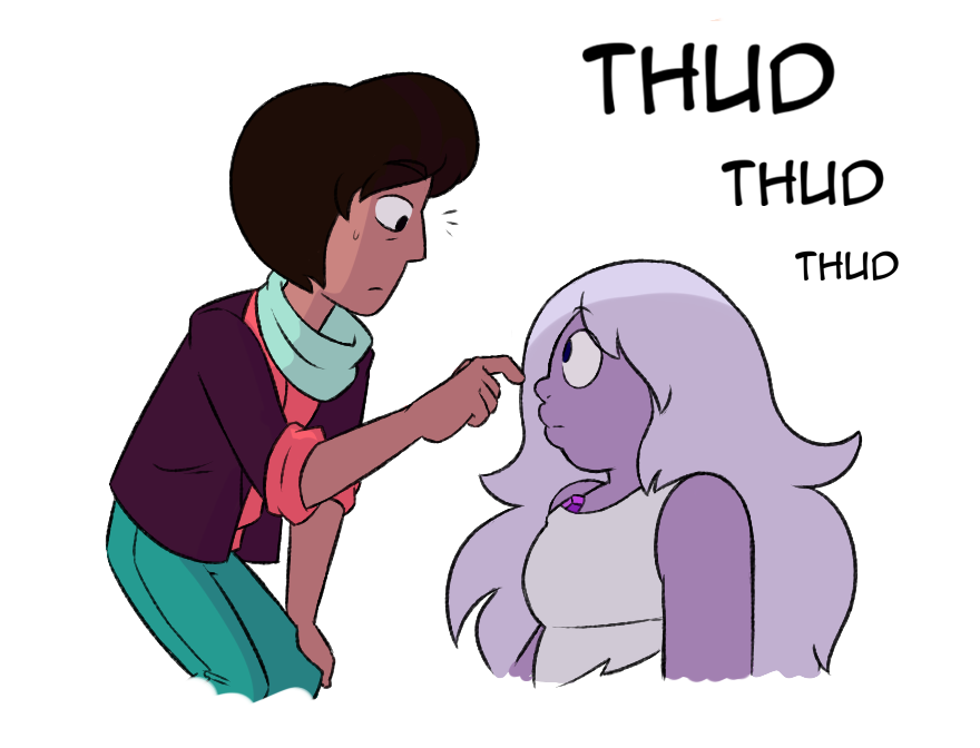 doodles4days:  Quartz Sisters!Re-make of an ancient comic from my last art blog.