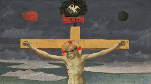 v-ersacrum:Pesellino, Crucifixion (detail), c.1445-1450