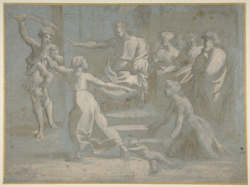 Things I&rsquo;m working on: The Judgment of SolomonBiagio Pupini (after Raphael, 1511-51), Leonaert