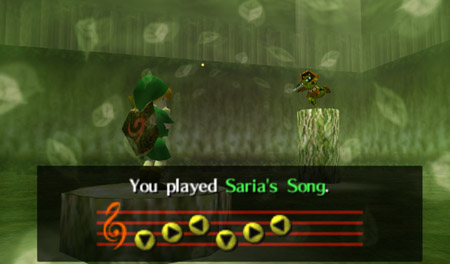 Lost Woods [OoT] - *Saria's song plays* [OC] : r/zelda