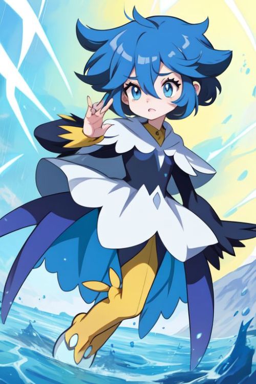 Una Imagen De Los METEOHEROES X Pokmon De Pluvia Y Fulmen Aunque Sean Sus Hijos Hehe Saludos #meteoheroes