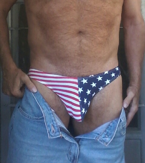 dougsundiesandswimwear: Generic   Sexy Fashion Men’s Comfy American Flag Printed Cotton Underw