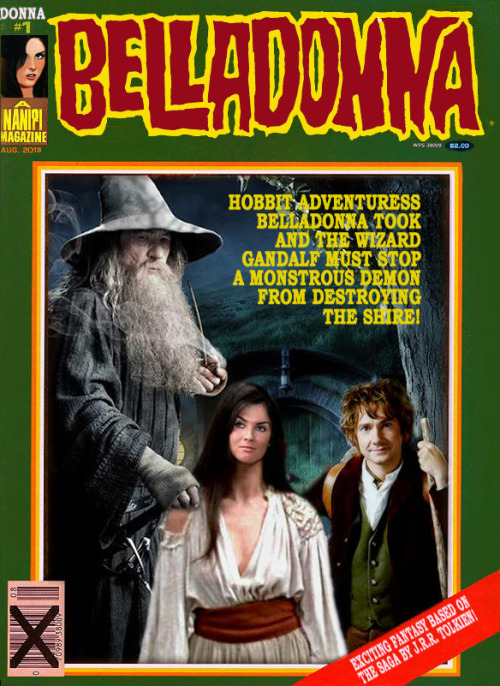  Cover for the comic book adaptation of Peter Jackson’s “Belladonna Took” movie.