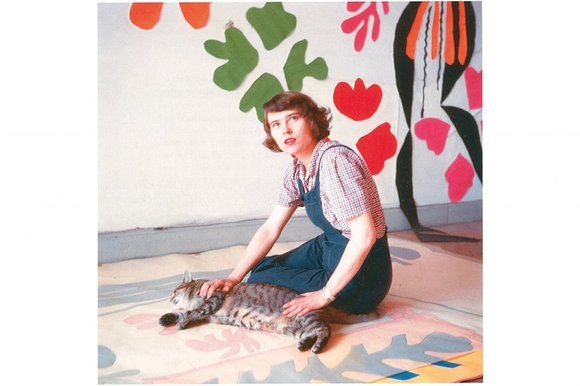 happierdreaming:  chloesevenknee:  matisse’s assistant, annelies nelck (1953) 