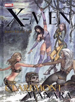 browsethestacks: Comic - X-Men : Jeunes Filles En Fuite (Milo Manara Cover)
