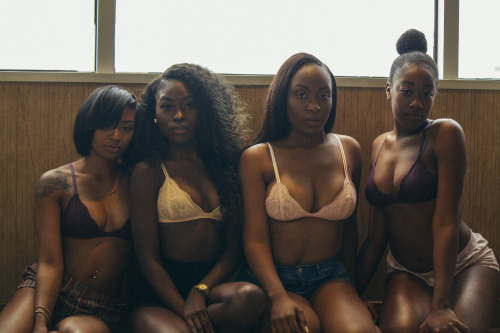 bestblackgirls:  Hot!!  Honey why are your girls looking at me like that ( she said = like what ) an than he says like they would love to fuck the shit out of me ( than she replied their not looking at you silly man they’re looking at me ) o00