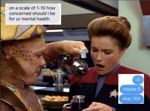 Star Trek Voyager + Texts