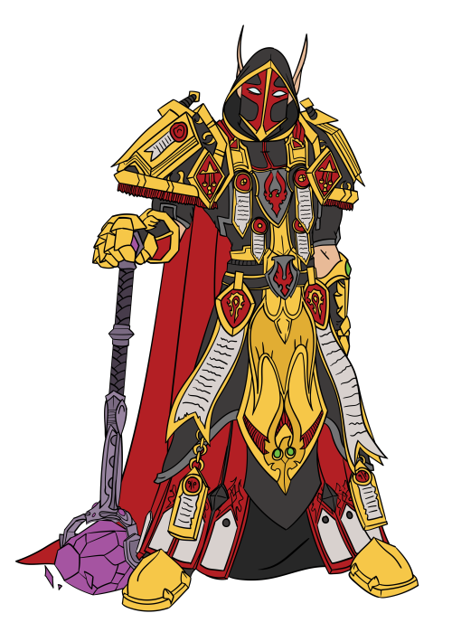 it’s ya boy wearing some good ol’ Judgement Armor. i thought adding the hair would make 