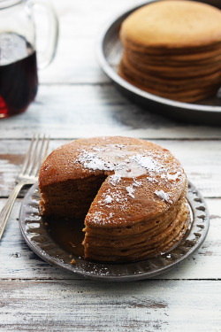 Gingerbread Pancakes  Sounds Omnomnom