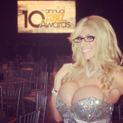 taystevens:  #tb #throwback me at #Xbiz #instagood