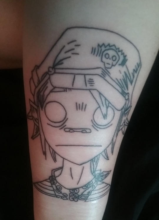 Gorillaz Tattoo Explore Tumblr Posts And Blogs Tumgir