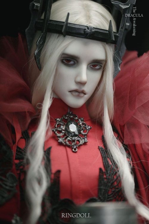 ringdoll:  New release of Ringdoll–Dracula.Dracula is a limited edition with unique style, can be purchased from Feburary 14th, 2015 to May 14th, 2015.This edition will be discontinued when limited purchased time ends but the basic doll(without make-up)