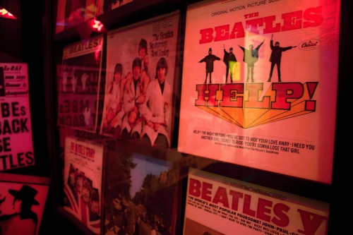 oldthingsbetterthings:The Beatles Story Exhibition, Museum In Livepool. (Aug 2013)