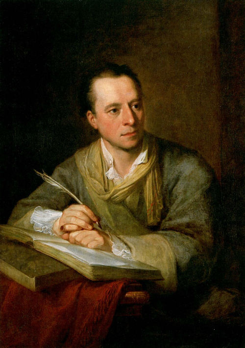 Portrait of Johann Joachim Winckelmann, by Angelika Kauffmann, Kunsthaus Zürich, Zürich.