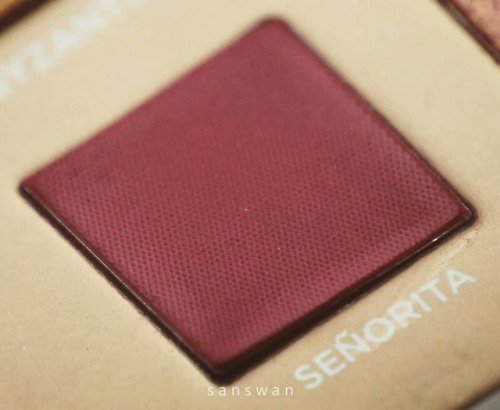 Senorita Macro #Nabla on My blog #GirlStuff #dreamyeyeshadowpalette #eyeshadow #palette #matte #colo