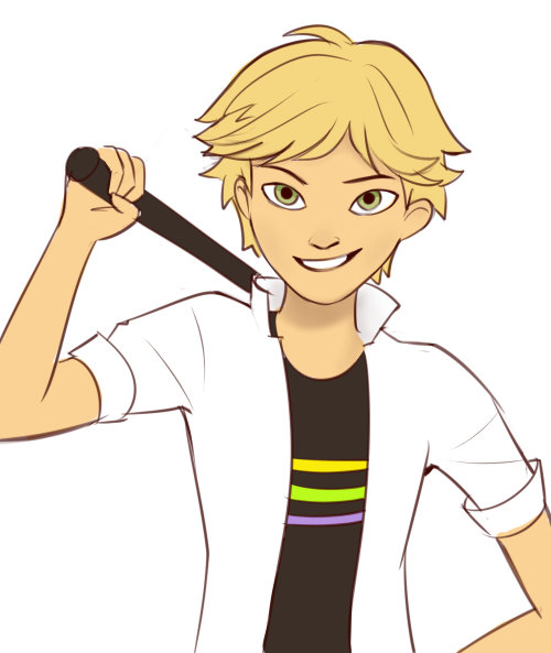 ladyblargh: angiensca: circlejourney: Adrien in Chat Noir poses. You’re welcome. IVE BEEN WAIT