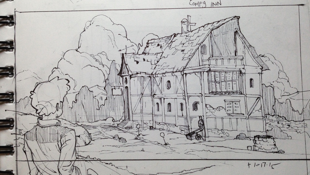 flyingmilkpig:  Some recent sketches. Trying to come up with a fun story so I can