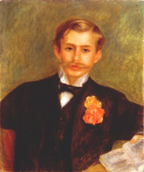 Portrait of Monsieur Germain, 1900, Pierre-Auguste RenoirMedium: oil,canvas