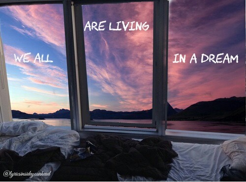 lyricsinsideyourhead:   But life ain’t what it seemsOh everything’s a messImagine