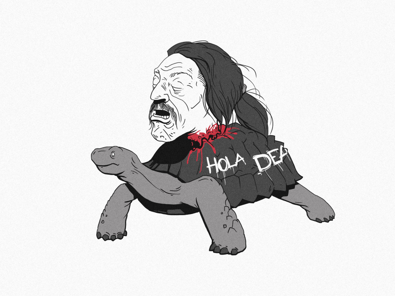 heisenbergchronicles:  BrBa illustrations by Aleksey Klimenko in Bishkek, KyrgyzstanLinks: Buys